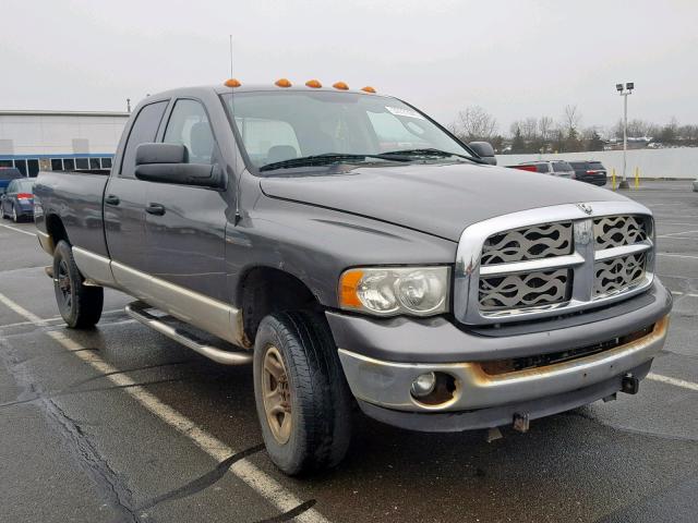 3D7KU28C74G119047 - 2004 DODGE RAM 2500 S GRAY photo 1