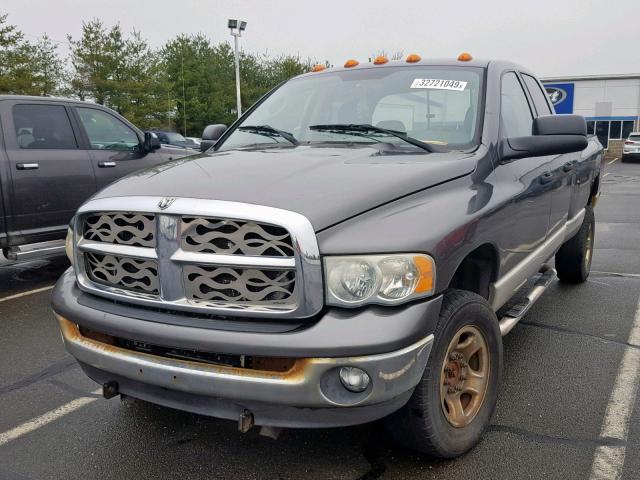 3D7KU28C74G119047 - 2004 DODGE RAM 2500 S GRAY photo 2