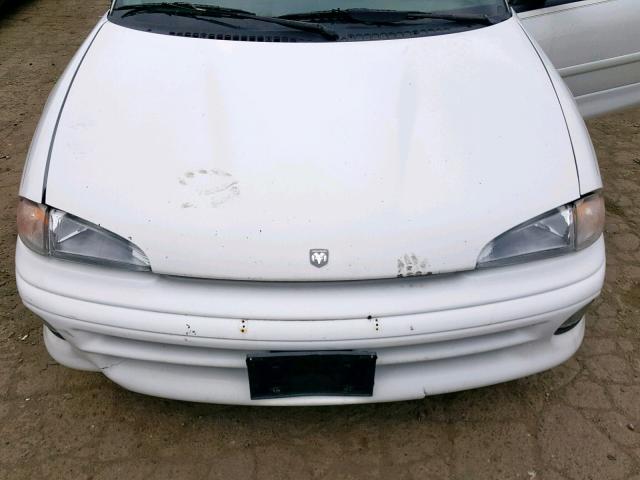 1B3HD56T8SF666188 - 1995 DODGE INTREPID E WHITE photo 7