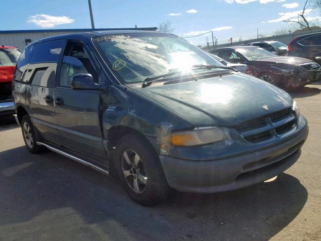 2B4GP45R9WR806875 - 1998 DODGE CARAVAN SE GREEN photo 1