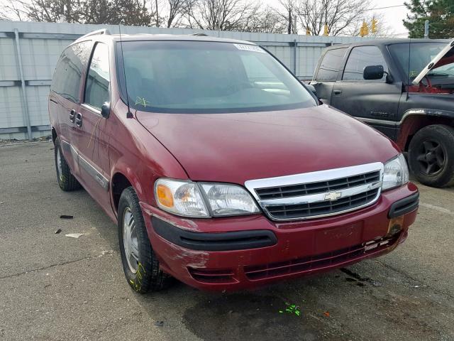 1GNDX03EX4D105168 - 2004 CHEVROLET VENTURE RED photo 1