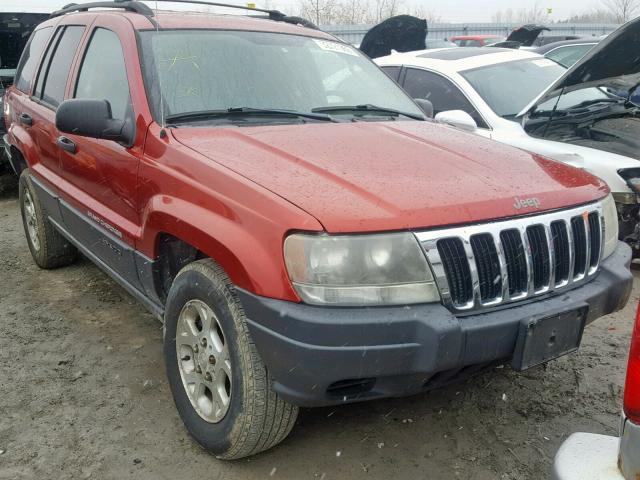 1J4GW48S73C528156 - 2003 JEEP GRAND CHER RED photo 1