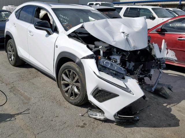 JTJYARBZ1K2138313 - 2019 LEXUS NX 300 WHITE photo 1