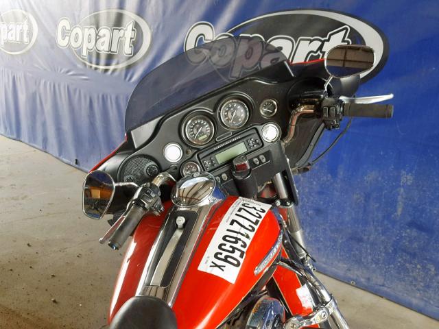 1HD1KEM10AB620964 - 2010 HARLEY-DAVIDSON FLHTK RED photo 5