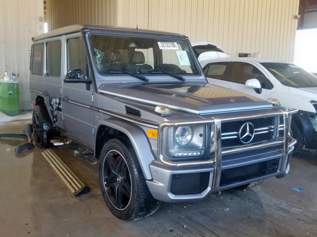 WDCYC7DF9EX216326 - 2014 MERCEDES-BENZ G 63 AMG GRAY photo 1