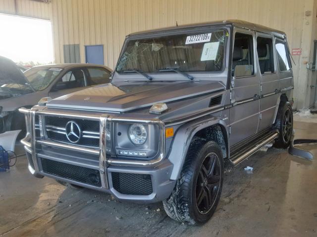 WDCYC7DF9EX216326 - 2014 MERCEDES-BENZ G 63 AMG GRAY photo 2