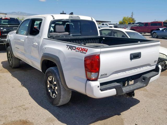 3TMCZ5AN8HM092042 - 2017 TOYOTA TACOMA DOU თეთრი ფოტო 3