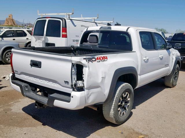 3TMCZ5AN8HM092042 - 2017 TOYOTA TACOMA DOU თეთრი ფოტო 4