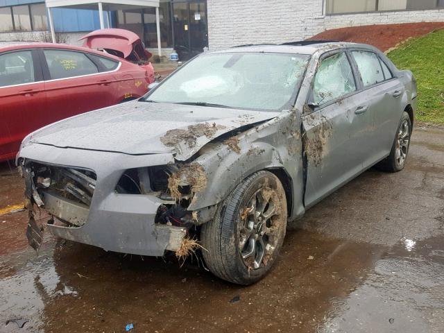 2C3CCAGG0HH512480 - 2017 CHRYSLER 300 S GRAY photo 2