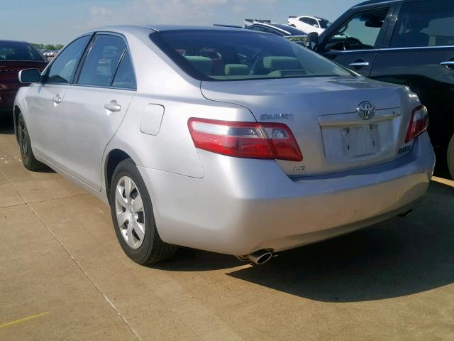 4T1BK46K07U041777 - 2007 TOYOTA CAMRY NEW SILVER photo 3