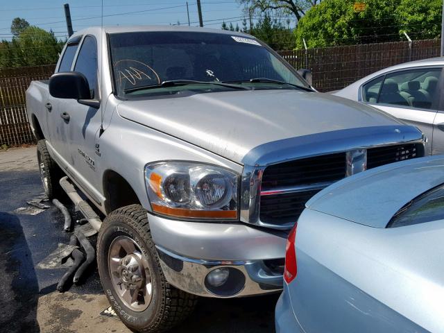 3D7KS28CX6G101313 - 2006 DODGE RAM 2500 S SILVER photo 1