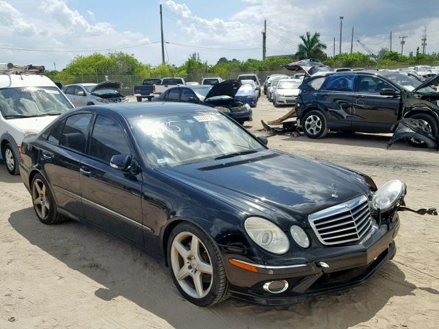 WDBUF56XX9B378585 - 2009 MERCEDES-BENZ E 350 BLACK photo 1