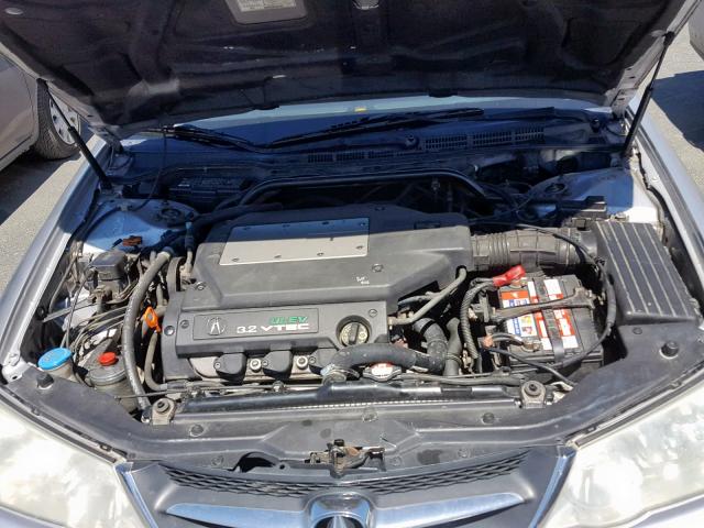 19UUA56602A007276 - 2002 ACURA 3.2TL SILVER photo 7