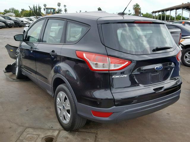 1FMCU0F72FUC66476 - 2015 FORD ESCAPE S BLACK photo 3