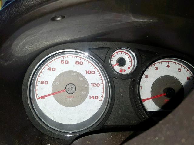 1G2AS18H897185826 - 2009 PONTIAC G5 RED photo 8
