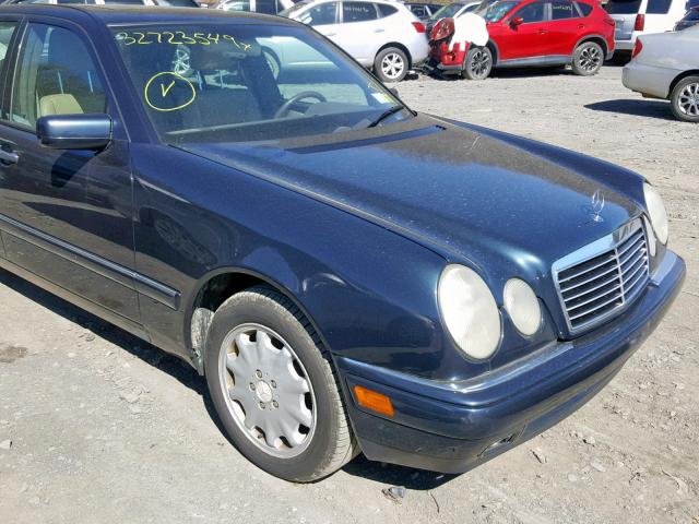 WDBJF55F1VJ031268 - 1997 MERCEDES-BENZ E 320 BLUE photo 9