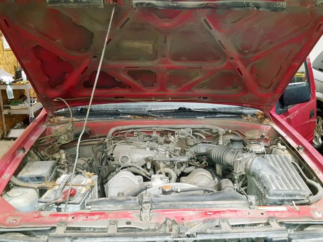 4S6CM58V6T4405584 - 1996 HONDA PASSPORT E 红色 照片 7