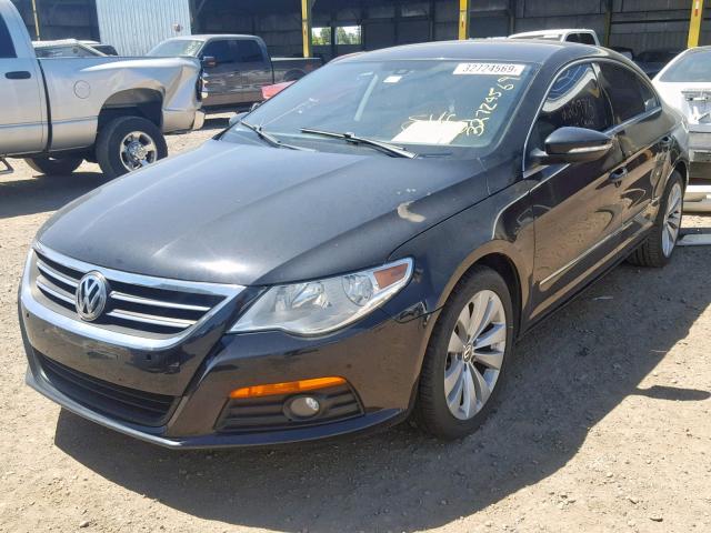 WVWML7AN9AE516552 - 2010 VOLKSWAGEN CC SPORT BLACK photo 2