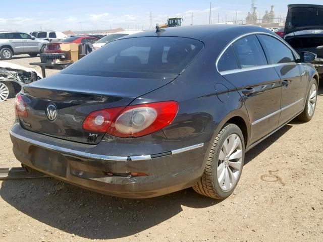 WVWML7AN9AE516552 - 2010 VOLKSWAGEN CC SPORT BLACK photo 4