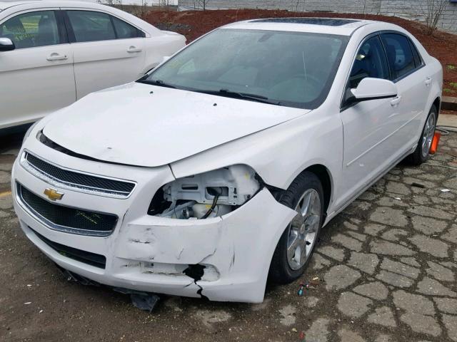 1G1ZD5E15BF394694 - 2011 CHEVROLET MALIBU 2LT WHITE photo 2