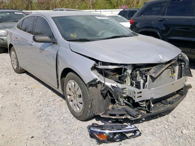 1G1ZA5ST1GF214164 - 2016 CHEVROLET MALIBU L SILVER photo 1