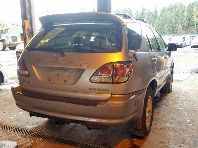 JTJHF10U410169091 - 2001 LEXUS RX 300 SILVER photo 4