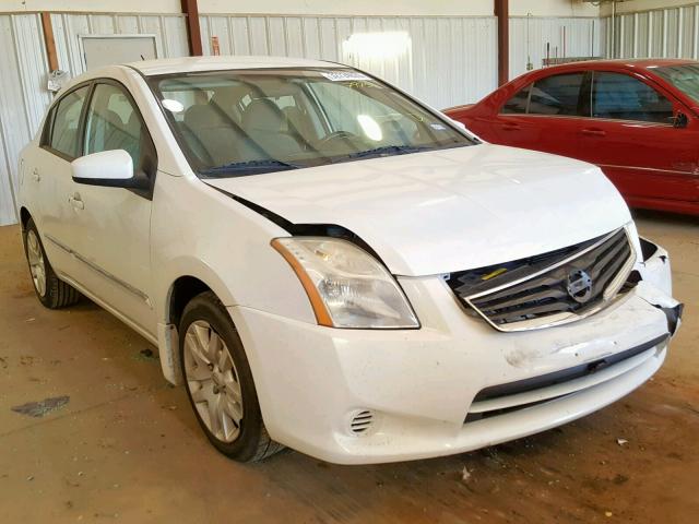 3N1AB6AP3BL627975 - 2011 NISSAN SENTRA 2.0 WHITE photo 1