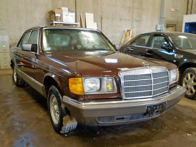 WDBCA32C5FA097118 - 1985 MERCEDES-BENZ 380 SE BROWN photo 1