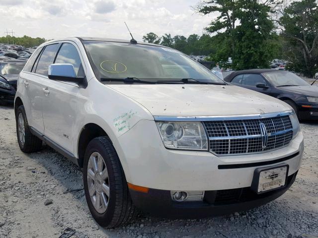 2LMDU88C77BJ32314 - 2007 LINCOLN MKX WHITE photo 1