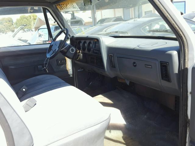 3B7KE23C3PM166032 - 1993 DODGE D-SERIES D WHITE photo 5