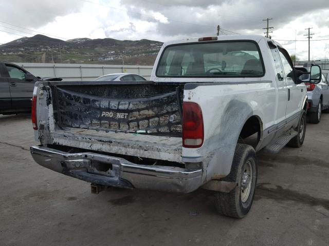 1FTSX31F3XEA74504 - 1999 FORD F350 SRW S WHITE photo 4