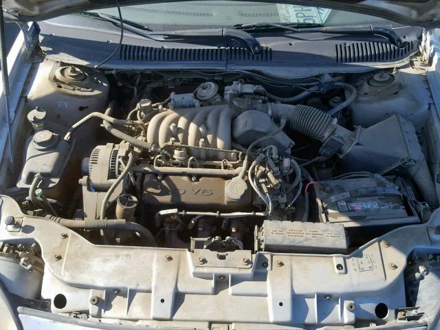 1FALP57U4VA223146 - 1997 FORD TAURUS GL SILVER photo 7