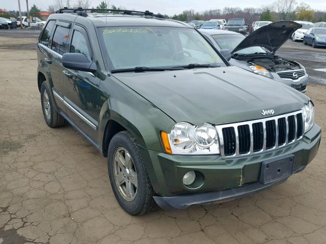 1J4HR58NX6C362313 - 2006 JEEP GRAND CHER GREEN photo 1