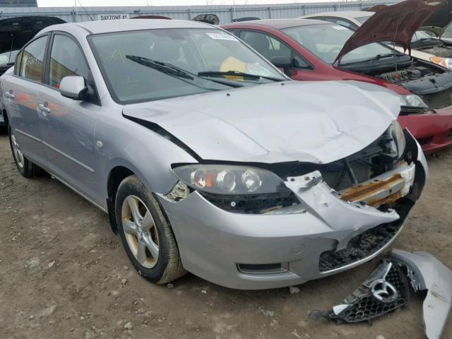 JM1BK32F171715184 - 2007 MAZDA 3 I SILVER photo 1