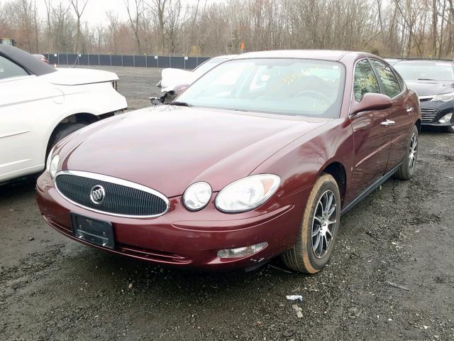 2G4WC582371210607 - 2007 BUICK LACROSSE C MAROON photo 2