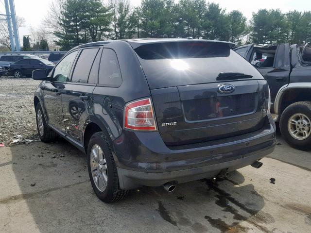 2FMDK49C27BB69201 - 2007 FORD EDGE SEL P CHARCOAL photo 3