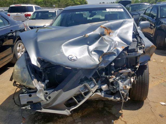 JTHBA30G065153038 - 2006 LEXUS ES 330 GRAY photo 9