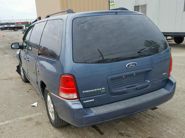 2FMZA522X6BA52366 - 2006 FORD FREESTAR S BLUE photo 3