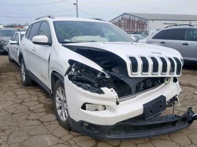 1C4PJMCB8FW793294 - 2015 JEEP CHEROKEE L WHITE photo 1