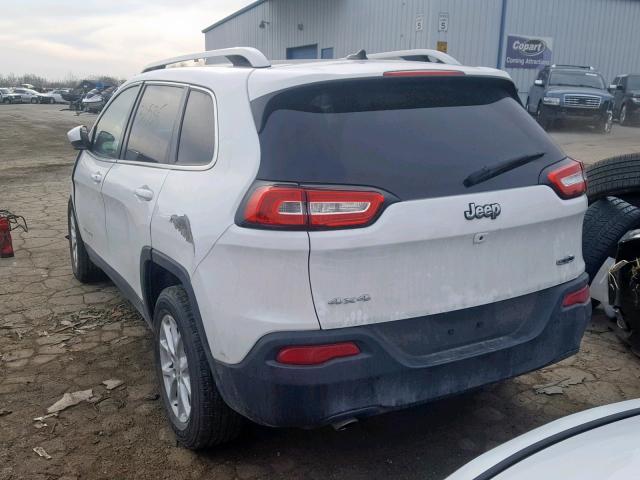 1C4PJMCB8FW793294 - 2015 JEEP CHEROKEE L WHITE photo 3