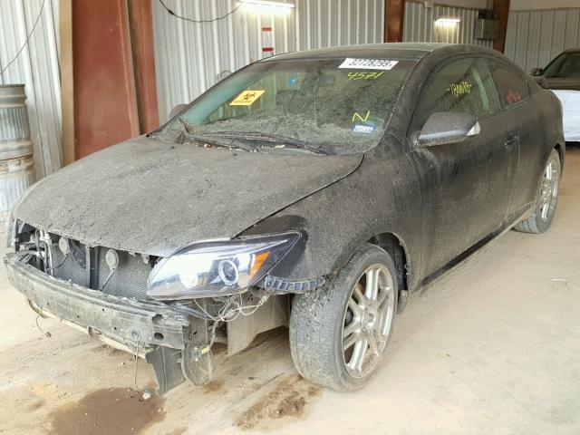 JTKDE167880224571 - 2008 TOYOTA SCION TC შავი ფოტო 2
