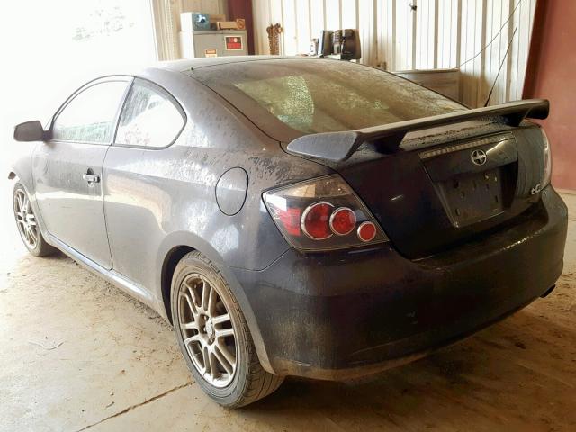 JTKDE167880224571 - 2008 TOYOTA SCION TC შავი ფოტო 3