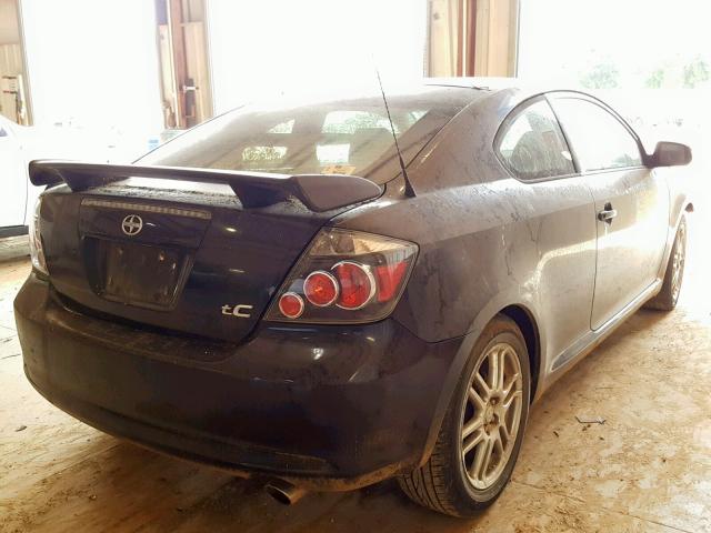 JTKDE167880224571 - 2008 TOYOTA SCION TC შავი ფოტო 4