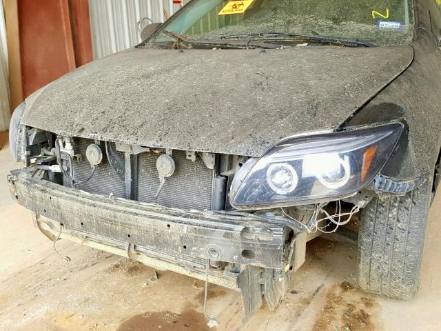 JTKDE167880224571 - 2008 TOYOTA SCION TC შავი ფოტო 9