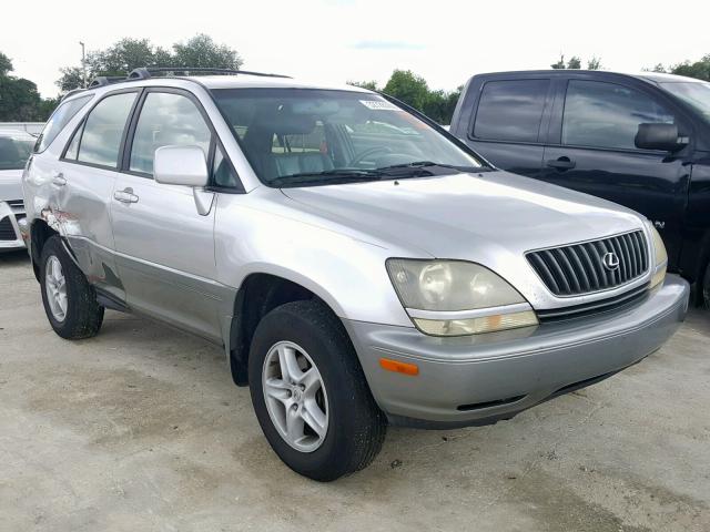 JT6GF10U9X0013031 - 1999 LEXUS RX 300 SILVER photo 1