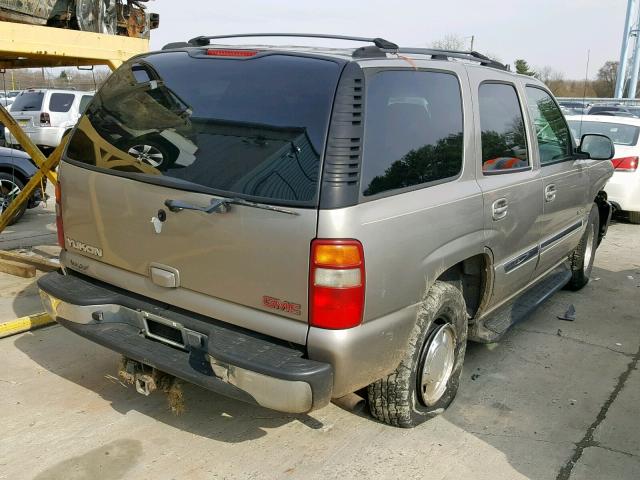 1GKEK13Z23R102341 - 2003 GMC YUKON TAN photo 4