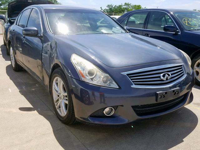 JN1CV6AR4AM452559 - 2010 INFINITI G37 GRAY photo 1