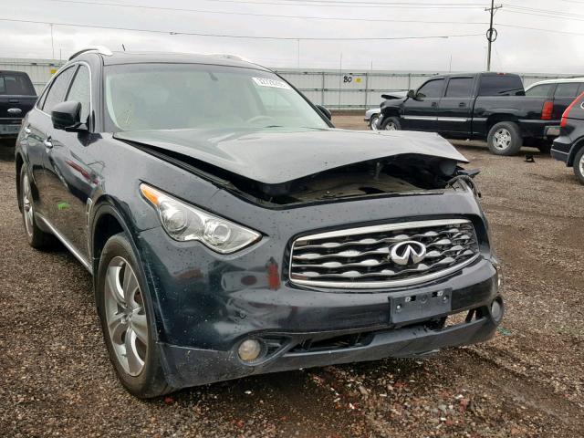 JNRAS18W59M154562 - 2009 INFINITI FX35 BLACK photo 1