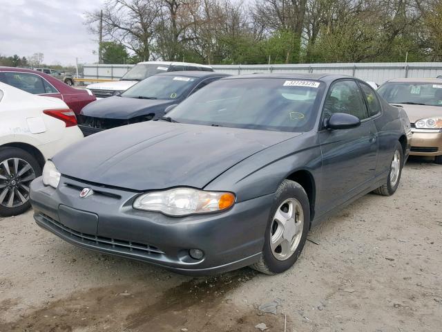 2G1WX12K059324338 - 2005 CHEVROLET MONTE CARL GRAY photo 2