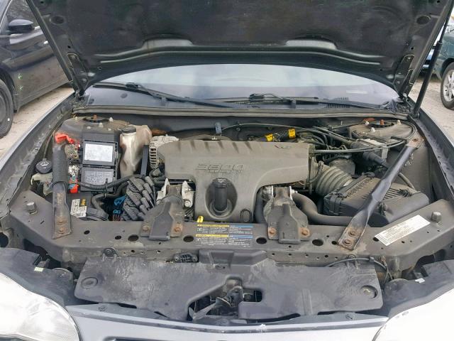 2G1WX12K059324338 - 2005 CHEVROLET MONTE CARL GRAY photo 7